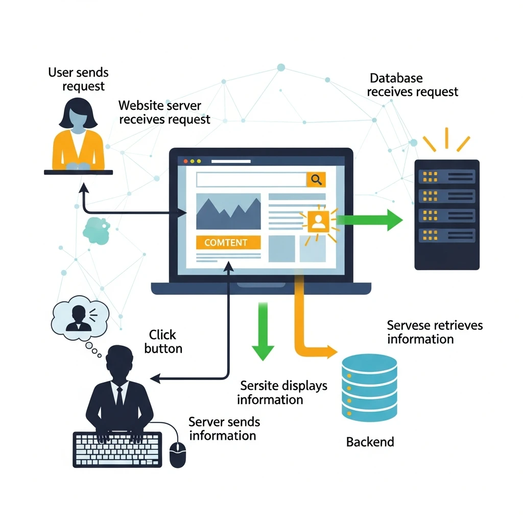 Khám Phá Hoạt Động Của Một Trang Web: Từ Yêu Cầu Đến Hiển Thị