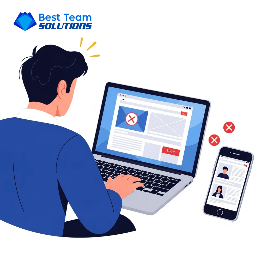 Thiết Kế Website: 5 Lỗi Thường Gặp Khiến Khách Rời Đi