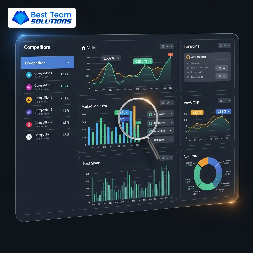 Phân Tích Đối Thủ Kỹ Thuật Số Toàn Diện: Chìa Khóa Thành Công