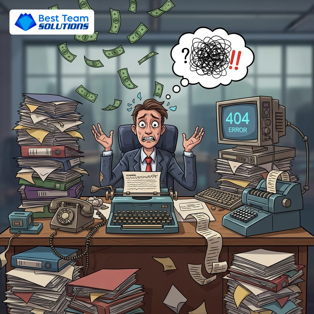 5 Dấu Hiệu Doanh Nghiệp Bạn Đang Thất Thoát Tiền Vì Quy Trình Thủ Công